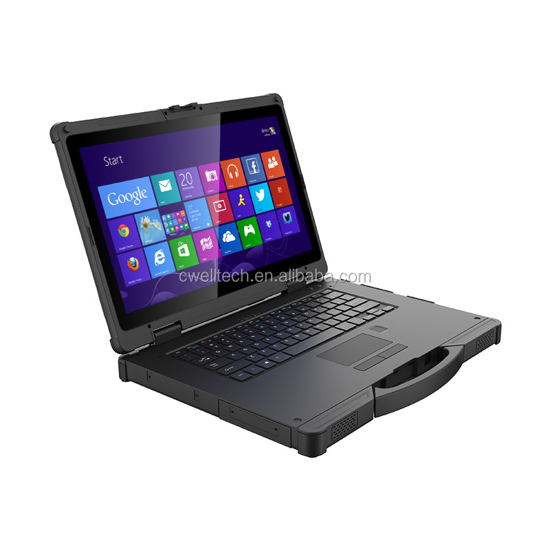 ULAP R14 IP65 Waterproof Fingerprint Unlock NFC 14 Inch 8GB RAM IP65 Waterproof Military Laptop