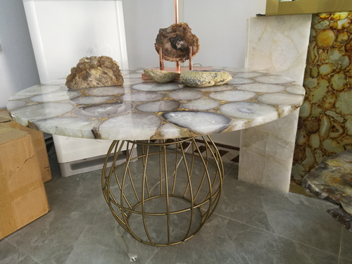 Agate Accent Table