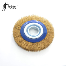 BKH Circular Brushes 150MM Crimped Steel Wire for Rust Removal