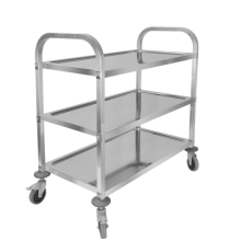 Stainless Steel Trolley with wheel