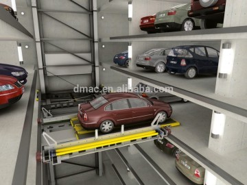 Concrete structure multilevel parking system, full automated car parking