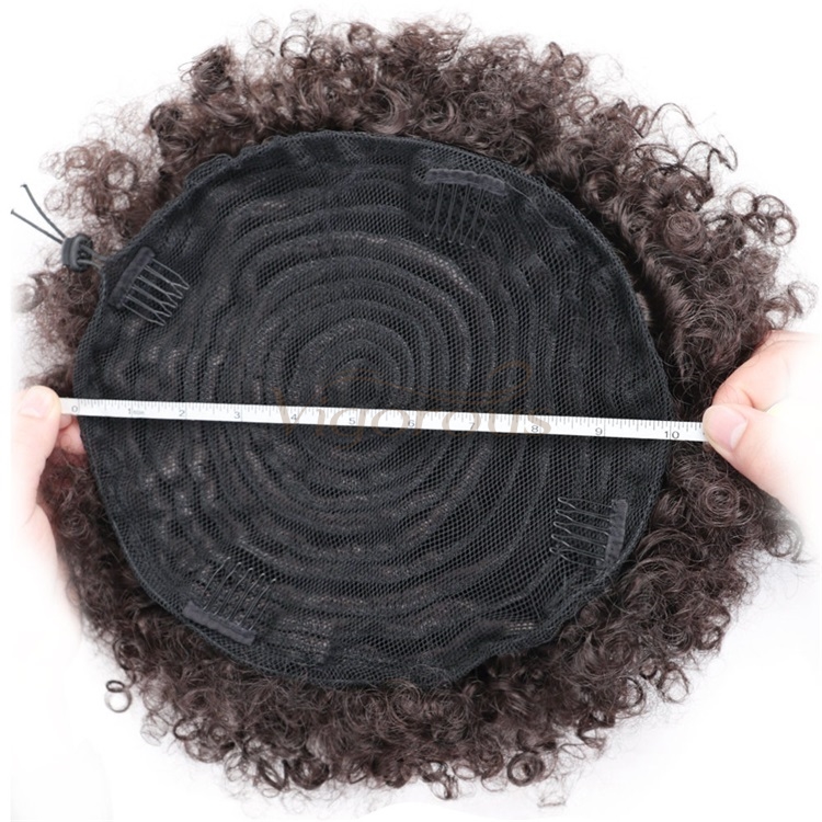 Vigorous Afro Puff Drawstring Ponytail Human Hair Kinky Ponytail for Black Women Clip in African American Short Curly Extension