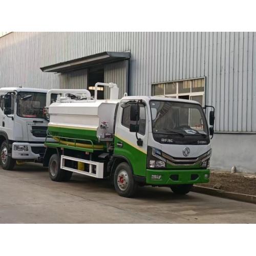 Dongfeng 4x2 camión de succión de aguas residuales pequeñas al vacío