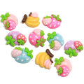 Various Fruits Strawberry Banana Beads Charms Handmade Craft Decoration Kitchen Fridge Ornaments Beads Slime