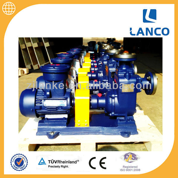 Lanco brand CYZ-A Series Siemens Electric Self priming Centrifugal high pressure gasoline water pump