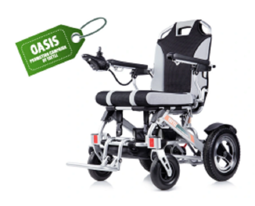 YATTLL Portable Power Wheelchair With Brushed Motor - Camel Hope YE246