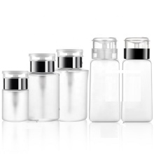 Nail Art Polish Remover Alcohol Liquid Pump Dispenser Bottle