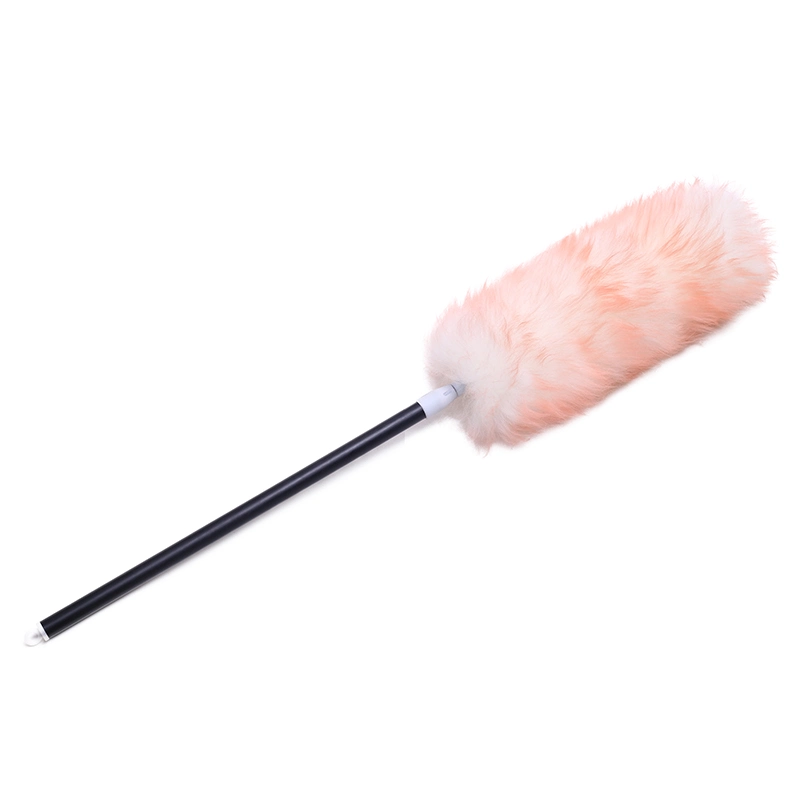 Natural Lambskin Wool Duster Made in China