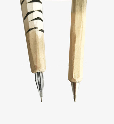 Wholesale Hand -made Environment Friendly Wood Carving Ball-point Pen with Animal shape