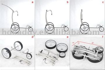 2014 stainless steel pull golf trolley