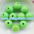 6-20MM Acryl opake runde Bubblegum Perlen Spacer Chunky Jewelry Making Beads