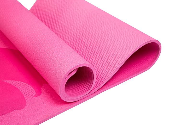 10mm High elasticity TPE material tapete private label tpe yoga mat print