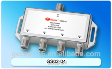2017 new sat splitter 5-2400 mhz 4 ways splitter GS02-04