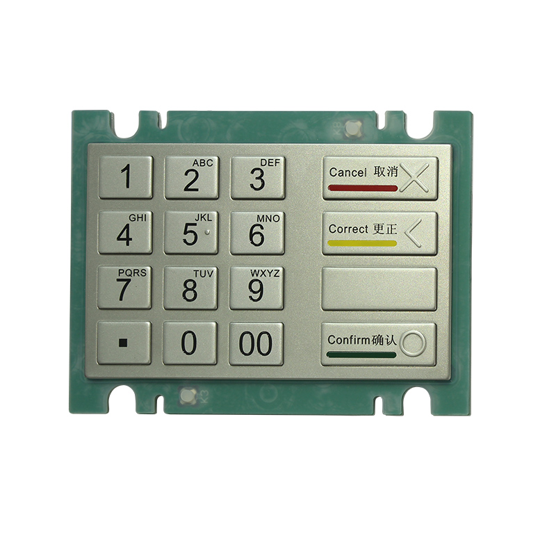 PCI2.0 تشفير لوحة المفاتيح لآلة Kiosk Card