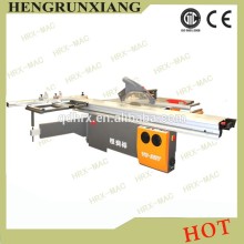 Precise Sliding Table Saw with motorized lifting blades