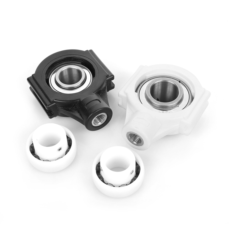 UCTPL211 Square plastic holder black or white Stainless outer spherical ball bearing Plastic bearing seat