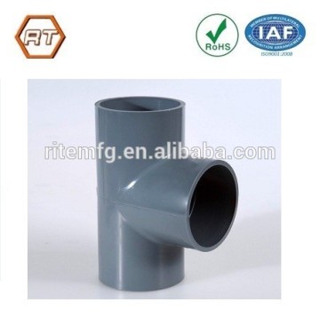 Customized precision machine pvc pipe fitting