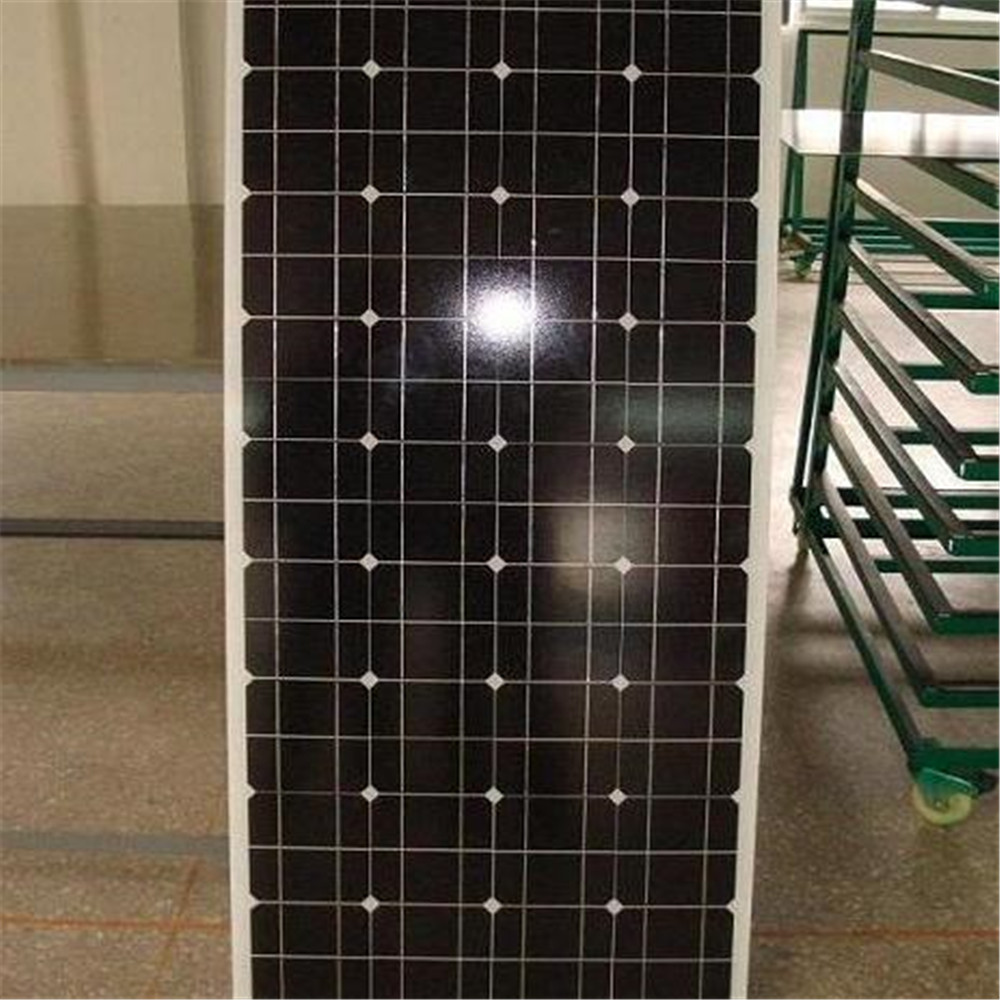 150 واط أحادية الألواح الشمسية لمشروع الطاقة الشمسية