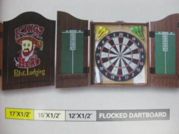 Flocked Dartboard (JA-0185)