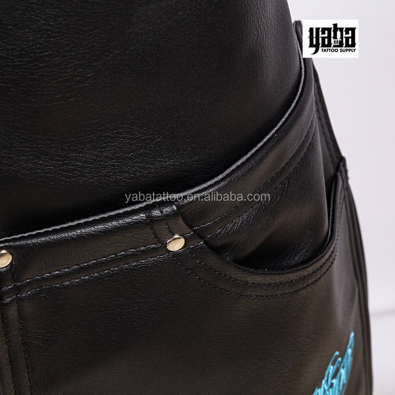 Multifunction and not easy to damage Tattoo calfskin apron