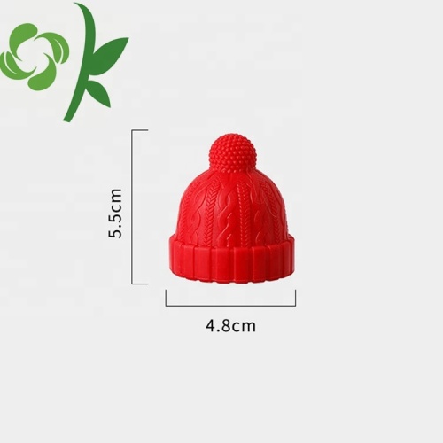 Customized Christmas Design Silicone Wine Bottle Stopper