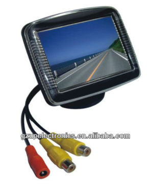 cheap 3.5" TFT LCD stand reverse camera dispaly car monitor