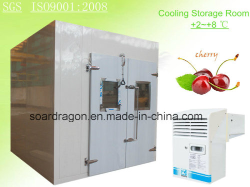 Cooling Storage Room for Cherry with Zanotti Monoblock Unit