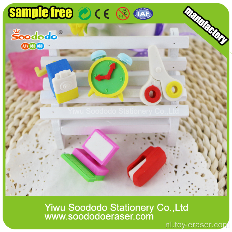 School Type Eraser, Mini 3d gum product