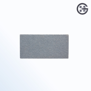 Textured Dark Gray Rectangular Paving Slab