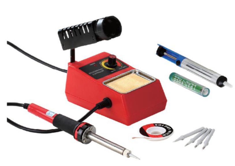 Ningbo Zhongdi ZD-98 Kit Digital Soldering Station, 48W/58W, Equivalent with Temperature Control, Solder Tips, Lead-free Solders