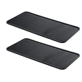 Rased Edges Silicone Dish Drying Mats