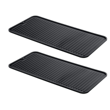 Rased Edges Silicone Dish Drying Mats