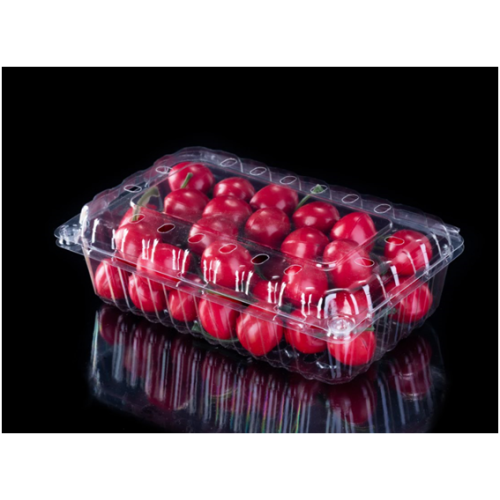 Прозрачный пластиковый контейнер для ягод домашних животных для Walmart