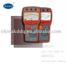 250V 500V 1000V Analogue Insulation Tester megger