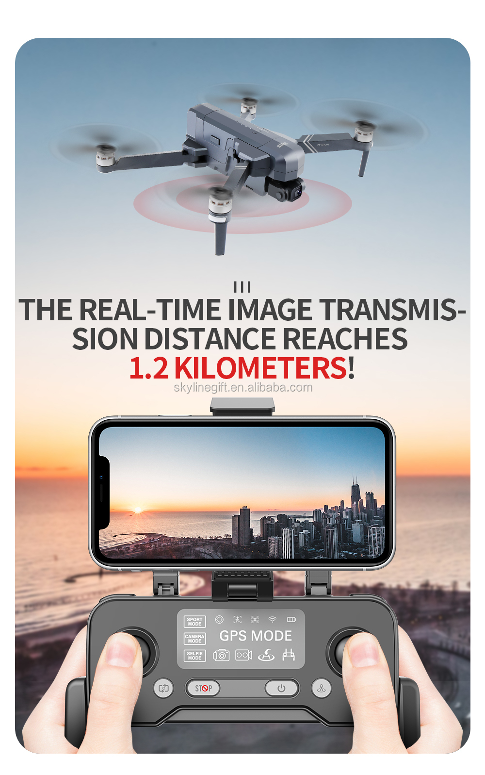 Fast shipping SJRC F11 4K Pro Drone With 2 axis gimbal with 30min flying time and 1.2km FPV Distance