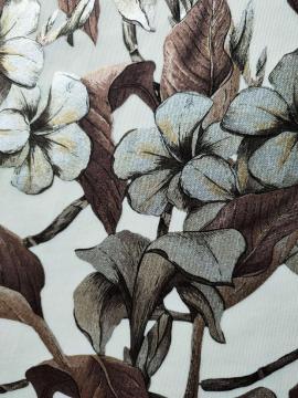 Poly Span Scuba Print with Foil