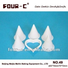 Plastic callalily cake cutter set 5,fondant cake decoration