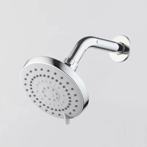 Cabezal de ducha ponish cromado para baño con válvula de desvío de agua de ducha de plástico abs ajustable