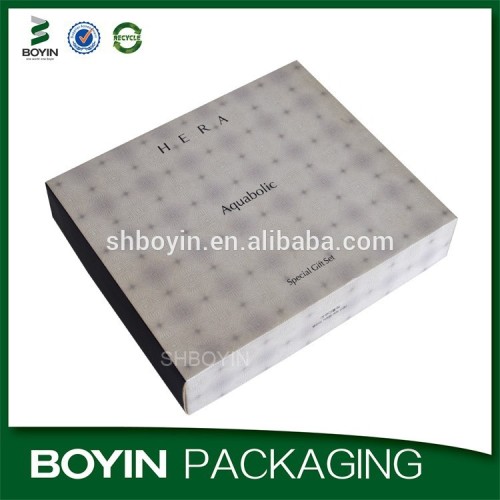 Customize cheap paper cosmetic present boxes