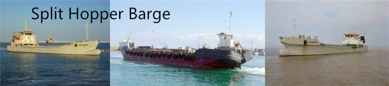 Customized Marine Hopper Split Barges