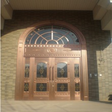 Exterior Security Main Entry Pure Copper Doors