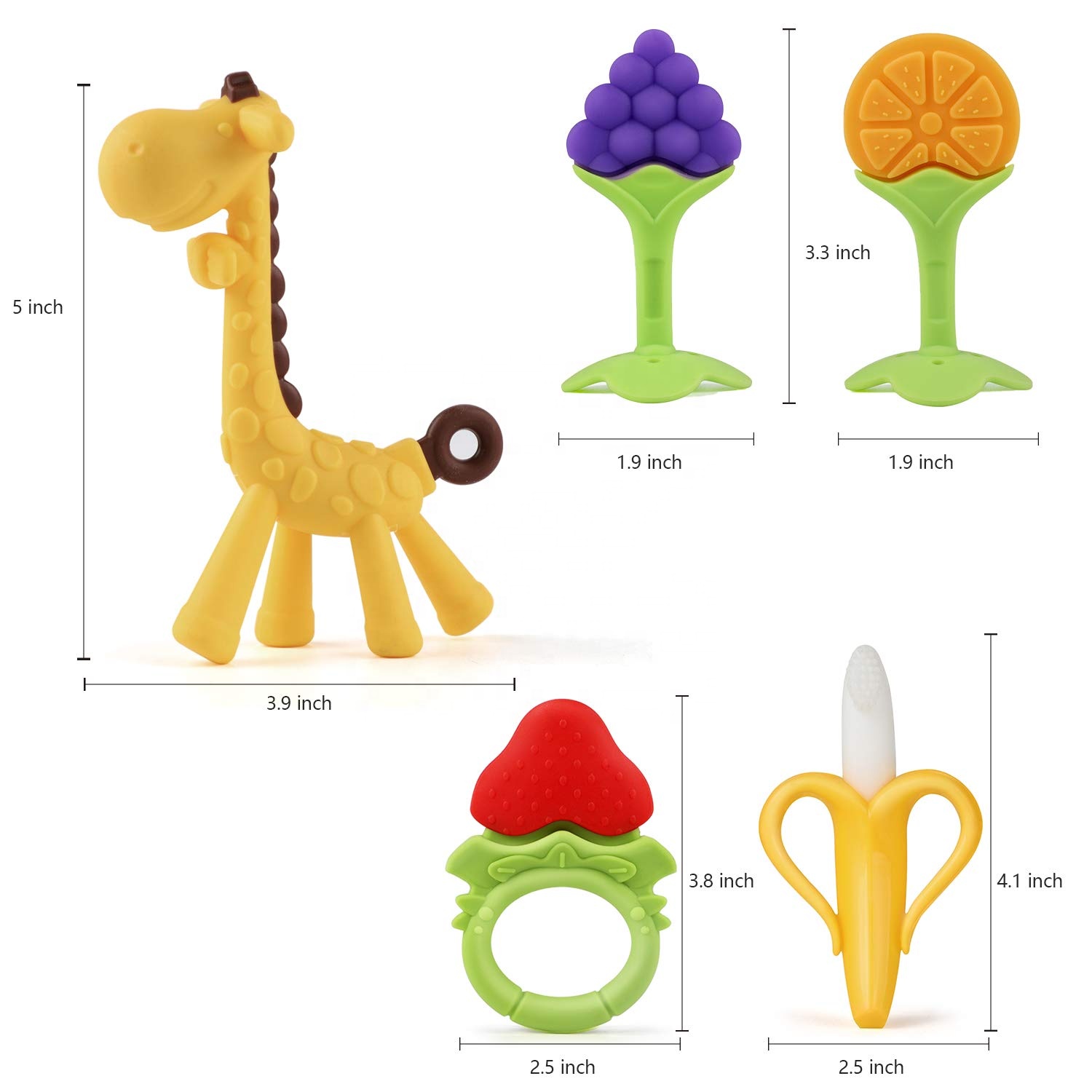 Kids Giraffe Chews Mouth Safe Infant Amazon Soft Baby Good For Toddlers Natural Teether The Best Teething Toys