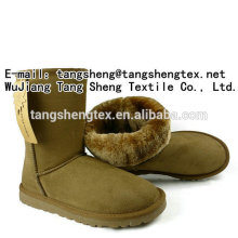 100% Recycled polyester warp suede fabric