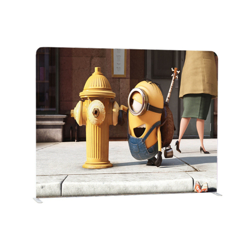 Minions Aluminium Crame Fort Trop Stand Tension Tissu Affichage