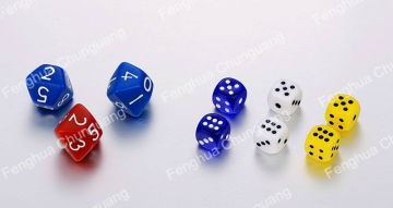 Acrylic Casino Dice