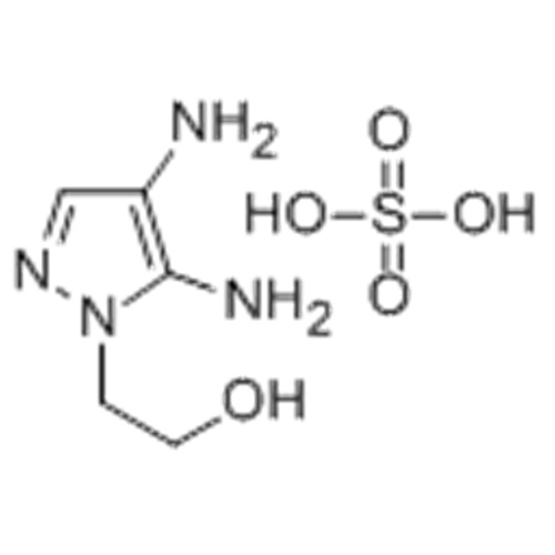 4,5-диамино-1- (2-гидроксиэтил) пиразолсульфат CAS 155601-30-2