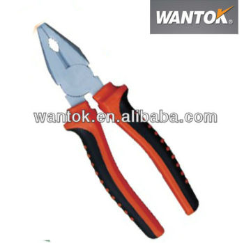 Combination Pliers With Two Colour Dual Component Handle