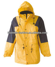 POLYESTER PONGEE/PVC fashion padded Jacket Nylon Coat