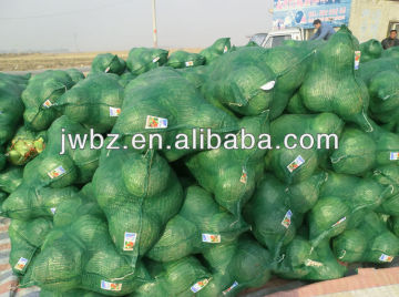 Vegetables mesh packing bags, fresh cabbage mesh sacks