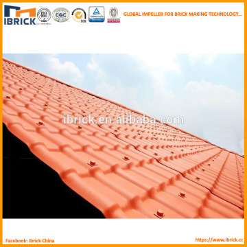 Environmental protection PVC plastic construction material synthetic resin roof tiles